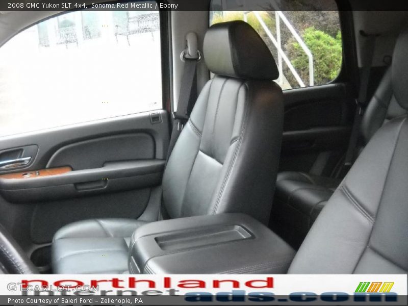 Sonoma Red Metallic / Ebony 2008 GMC Yukon SLT 4x4