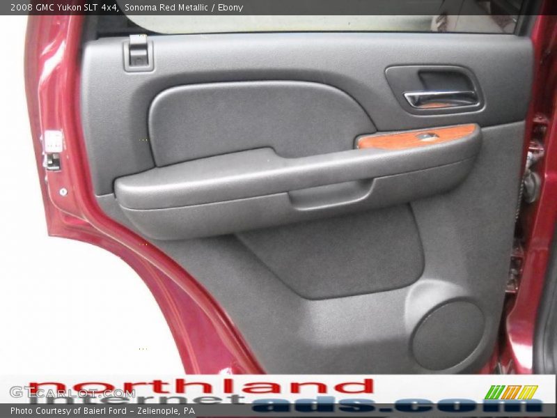 Sonoma Red Metallic / Ebony 2008 GMC Yukon SLT 4x4