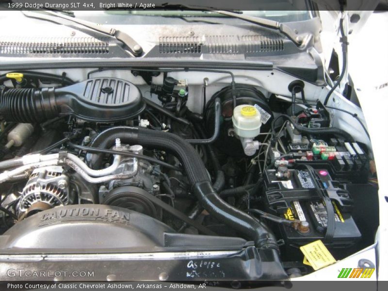 Bright White / Agate 1999 Dodge Durango SLT 4x4