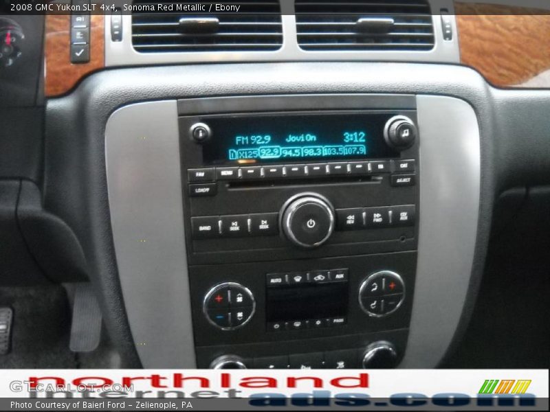 Sonoma Red Metallic / Ebony 2008 GMC Yukon SLT 4x4