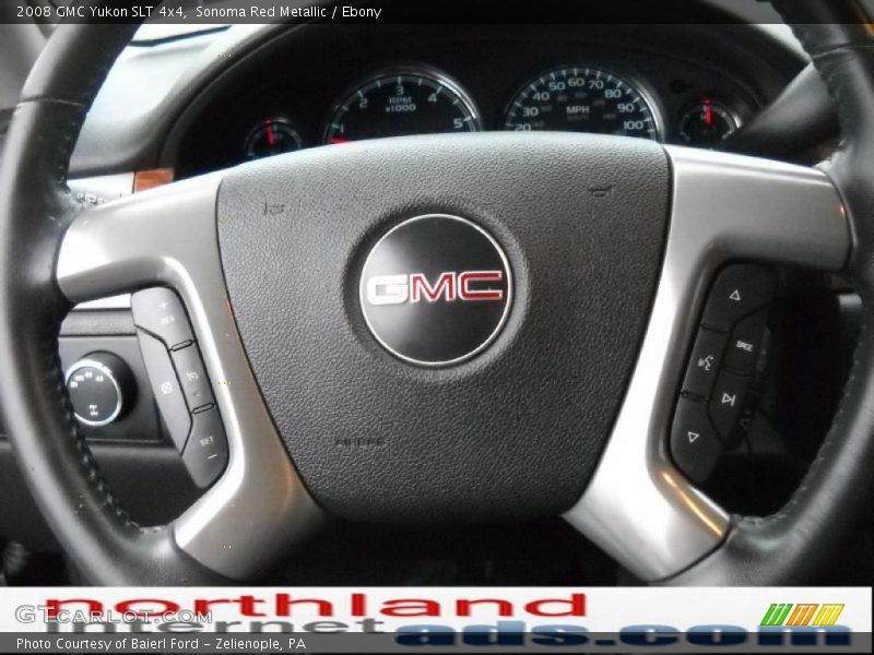 Sonoma Red Metallic / Ebony 2008 GMC Yukon SLT 4x4