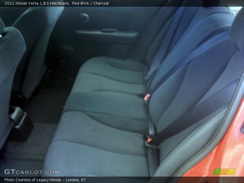 Red Brick / Charcoal 2011 Nissan Versa 1.8 S Hatchback