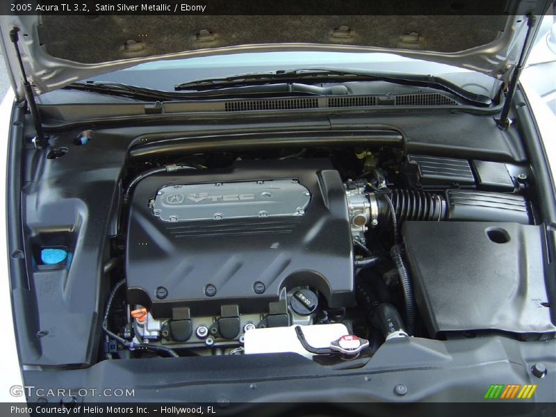 Satin Silver Metallic / Ebony 2005 Acura TL 3.2