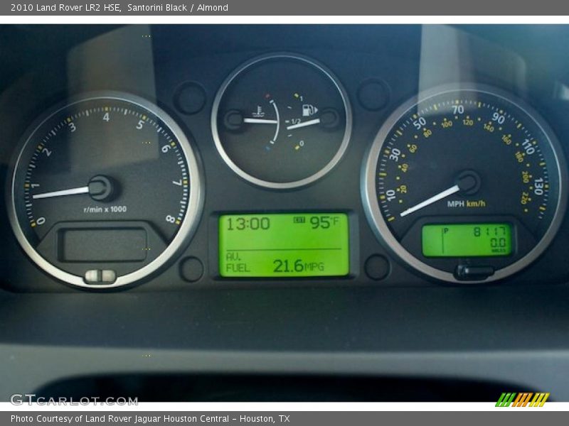 Santorini Black / Almond 2010 Land Rover LR2 HSE