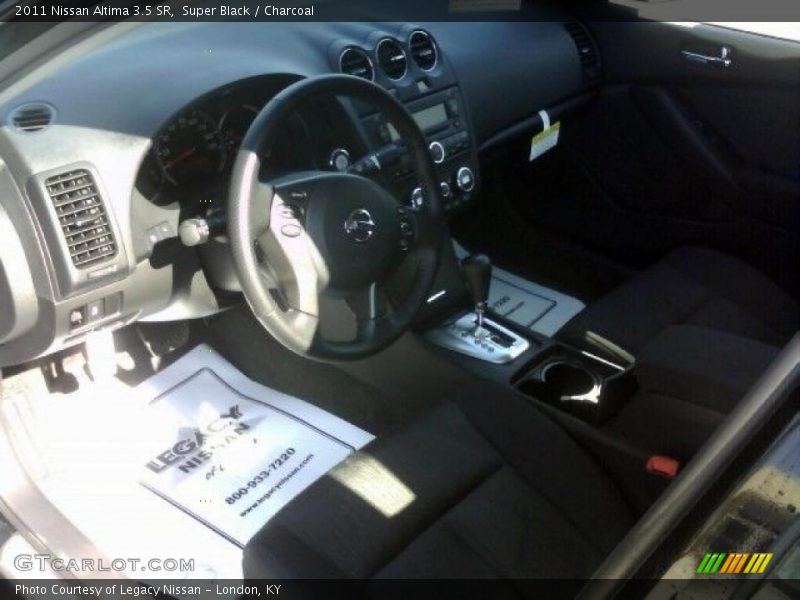Super Black / Charcoal 2011 Nissan Altima 3.5 SR