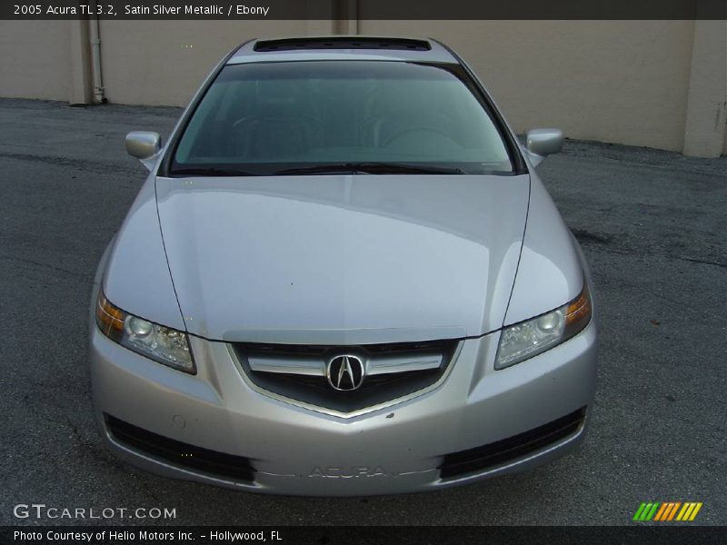 Satin Silver Metallic / Ebony 2005 Acura TL 3.2