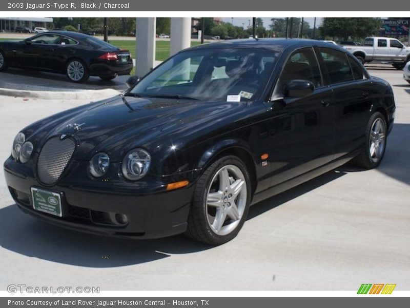 Black / Charcoal 2003 Jaguar S-Type R