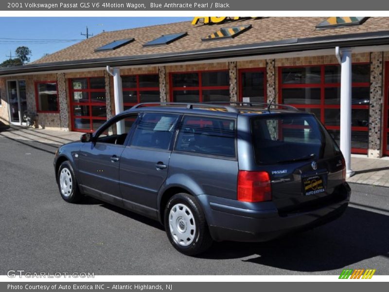 Blue Anthracite Pearl / Black 2001 Volkswagen Passat GLS V6 4Motion Wagon