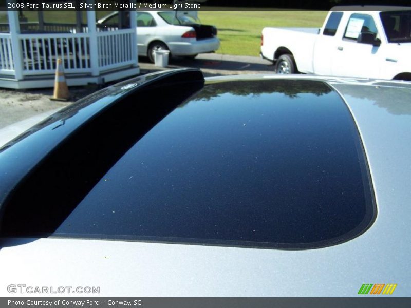 Silver Birch Metallic / Medium Light Stone 2008 Ford Taurus SEL