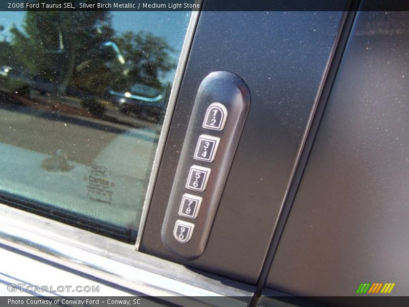 Silver Birch Metallic / Medium Light Stone 2008 Ford Taurus SEL
