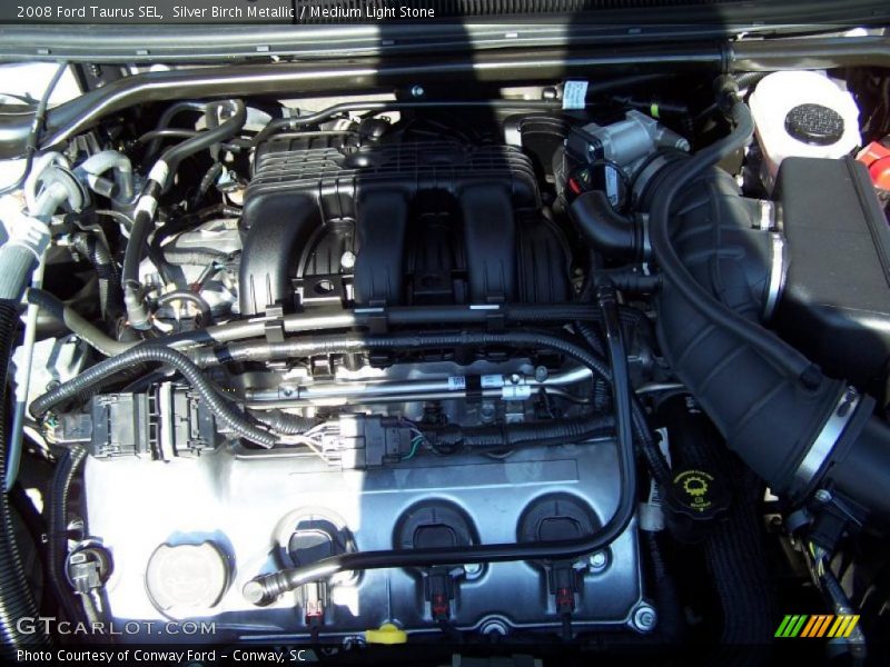 Silver Birch Metallic / Medium Light Stone 2008 Ford Taurus SEL