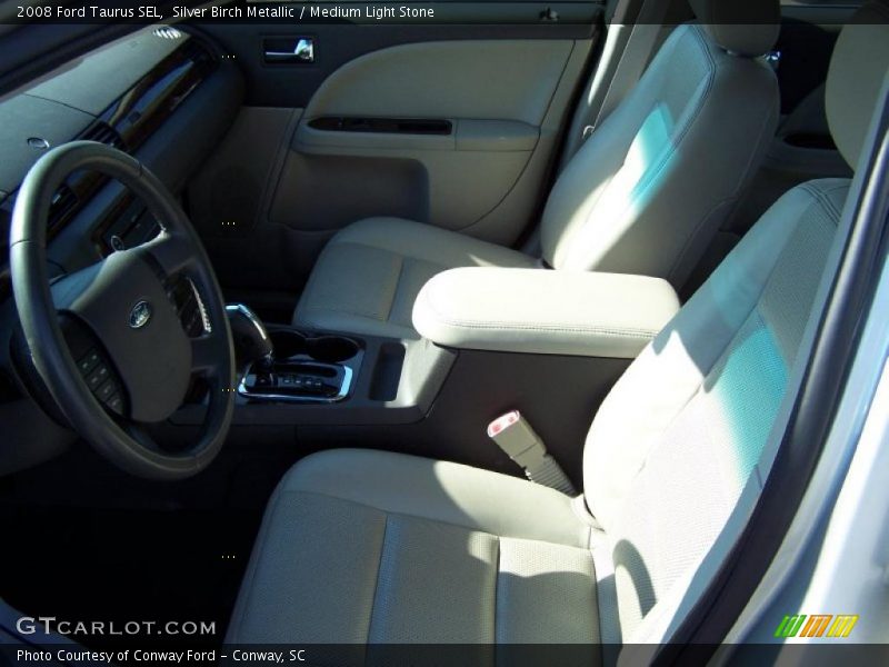 Silver Birch Metallic / Medium Light Stone 2008 Ford Taurus SEL