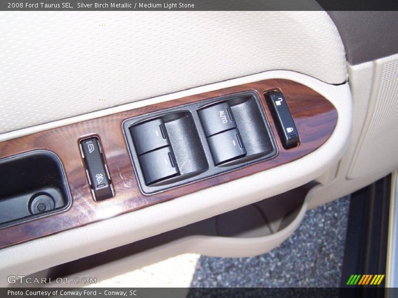 Silver Birch Metallic / Medium Light Stone 2008 Ford Taurus SEL