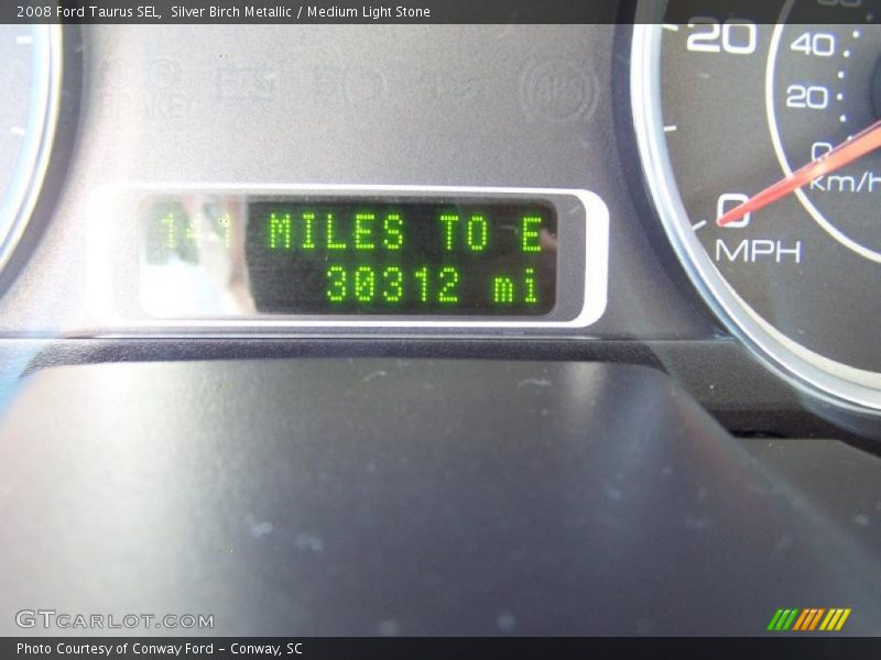 Silver Birch Metallic / Medium Light Stone 2008 Ford Taurus SEL