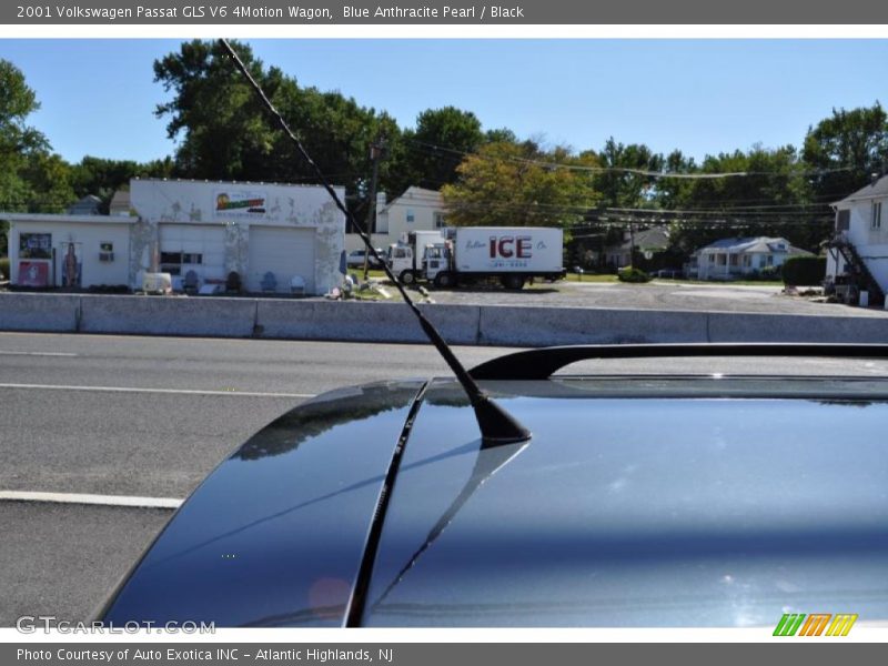 Blue Anthracite Pearl / Black 2001 Volkswagen Passat GLS V6 4Motion Wagon