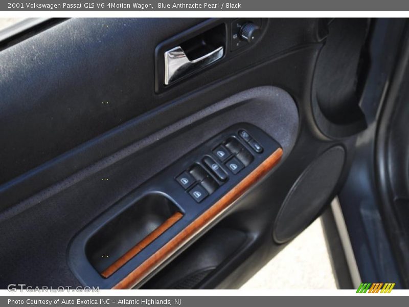 Blue Anthracite Pearl / Black 2001 Volkswagen Passat GLS V6 4Motion Wagon