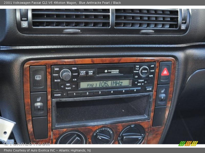 Blue Anthracite Pearl / Black 2001 Volkswagen Passat GLS V6 4Motion Wagon