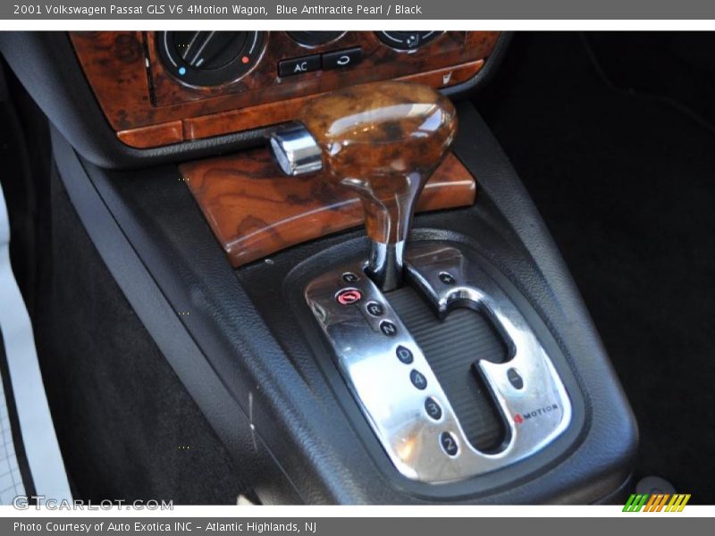 Blue Anthracite Pearl / Black 2001 Volkswagen Passat GLS V6 4Motion Wagon