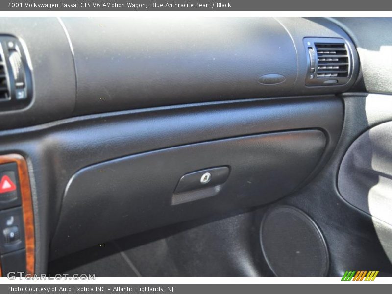 Blue Anthracite Pearl / Black 2001 Volkswagen Passat GLS V6 4Motion Wagon