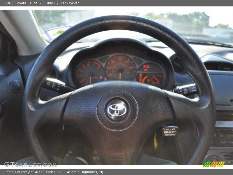 Black / Black/Silver 2003 Toyota Celica GT
