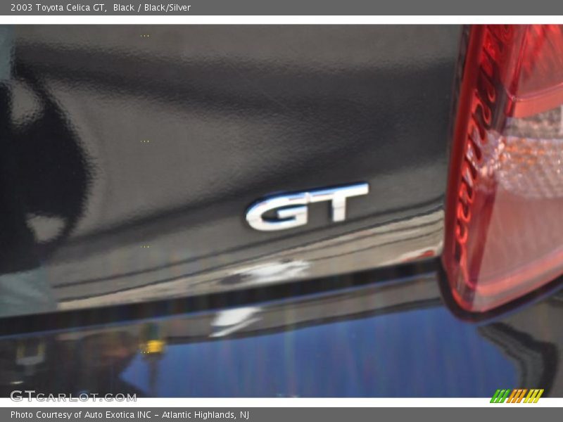 Black / Black/Silver 2003 Toyota Celica GT