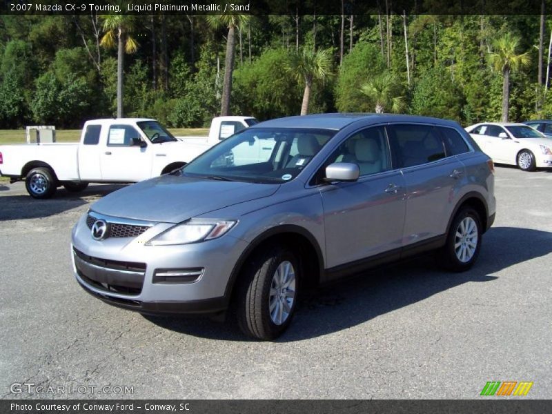 Liquid Platinum Metallic / Sand 2007 Mazda CX-9 Touring