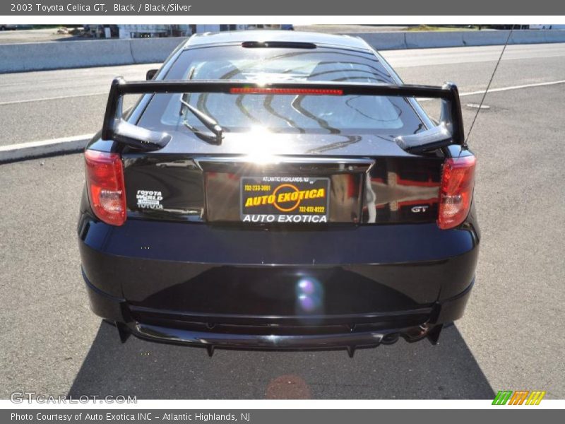 Black / Black/Silver 2003 Toyota Celica GT