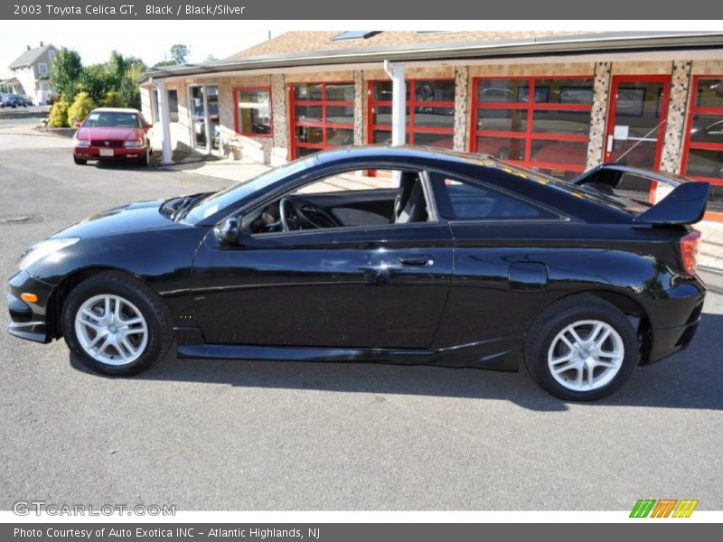 Black / Black/Silver 2003 Toyota Celica GT
