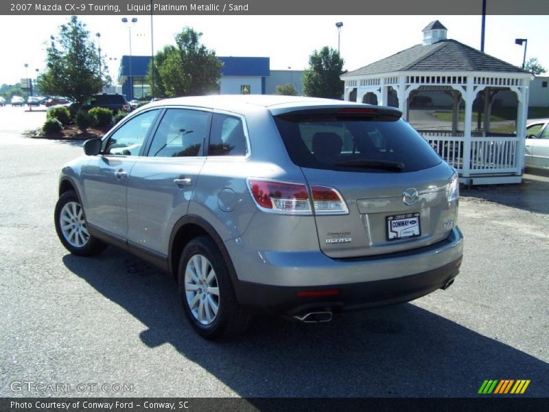 Liquid Platinum Metallic / Sand 2007 Mazda CX-9 Touring
