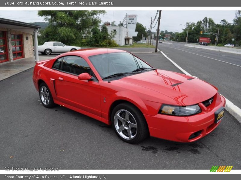 Torch Red / Dark Charcoal 2004 Ford Mustang Cobra Coupe