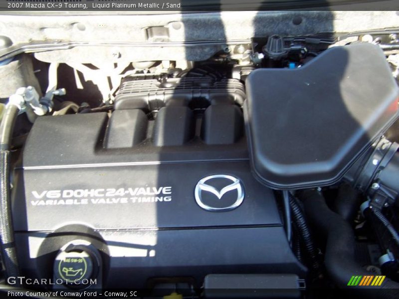 Liquid Platinum Metallic / Sand 2007 Mazda CX-9 Touring