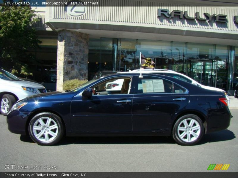 Black Sapphire Pearl / Cashmere 2007 Lexus ES 350