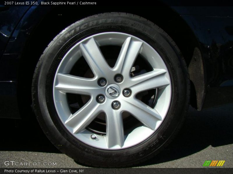 Black Sapphire Pearl / Cashmere 2007 Lexus ES 350
