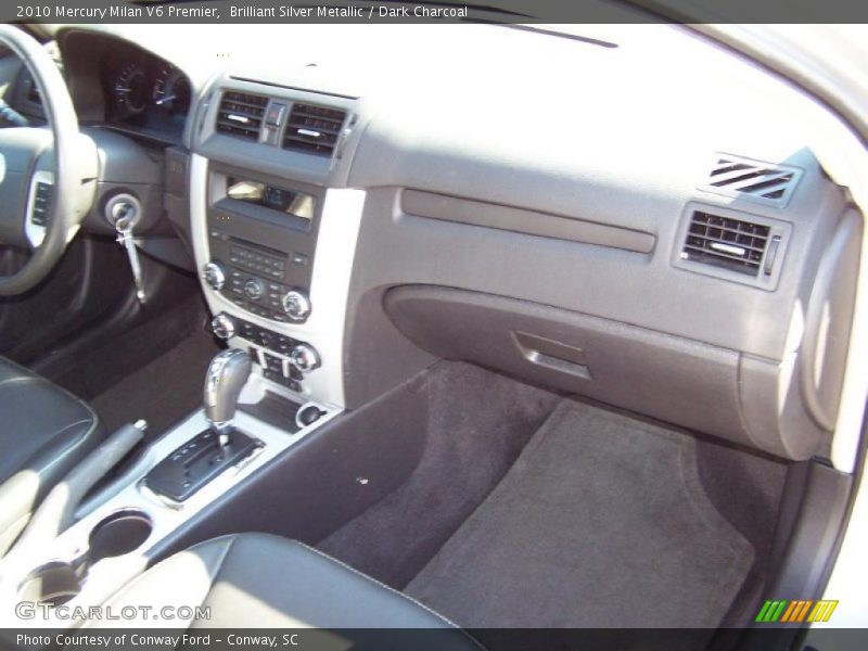Brilliant Silver Metallic / Dark Charcoal 2010 Mercury Milan V6 Premier
