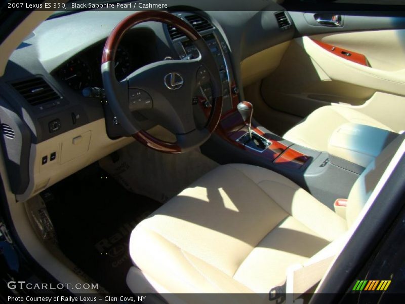 Black Sapphire Pearl / Cashmere 2007 Lexus ES 350