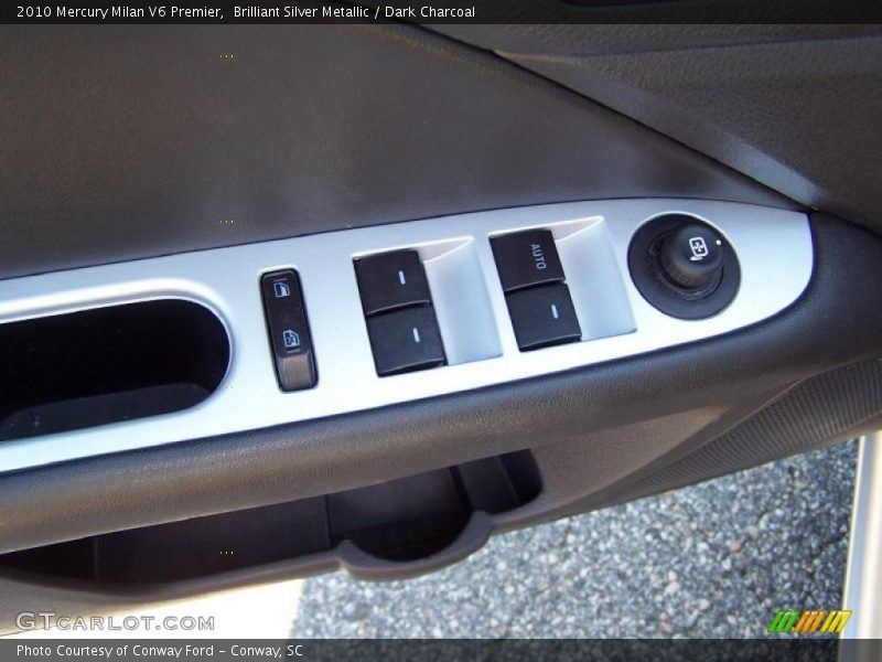 Brilliant Silver Metallic / Dark Charcoal 2010 Mercury Milan V6 Premier