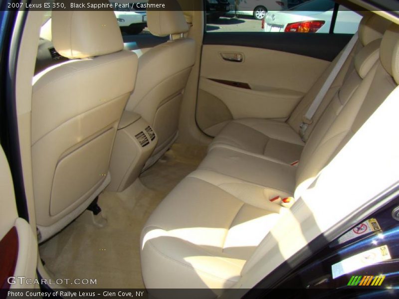Black Sapphire Pearl / Cashmere 2007 Lexus ES 350