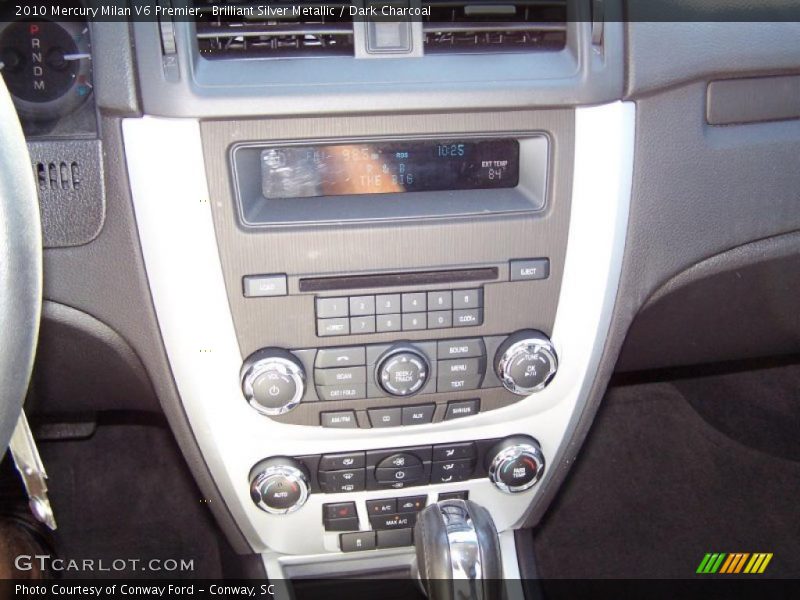 Brilliant Silver Metallic / Dark Charcoal 2010 Mercury Milan V6 Premier