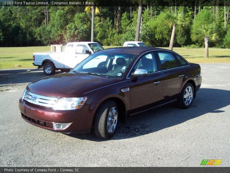 Cinnamon Metallic / Black 2009 Ford Taurus Limited