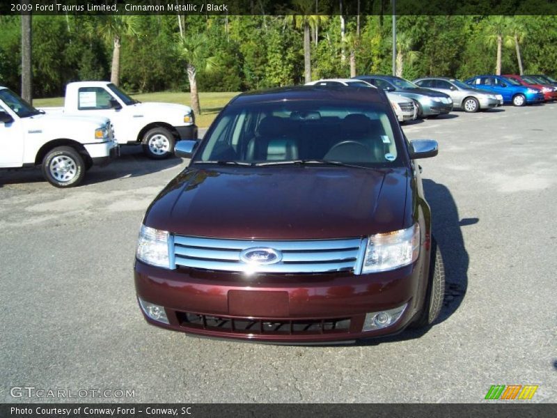 Cinnamon Metallic / Black 2009 Ford Taurus Limited