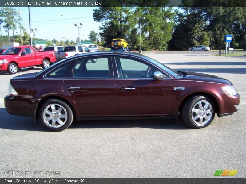 Cinnamon Metallic / Black 2009 Ford Taurus Limited