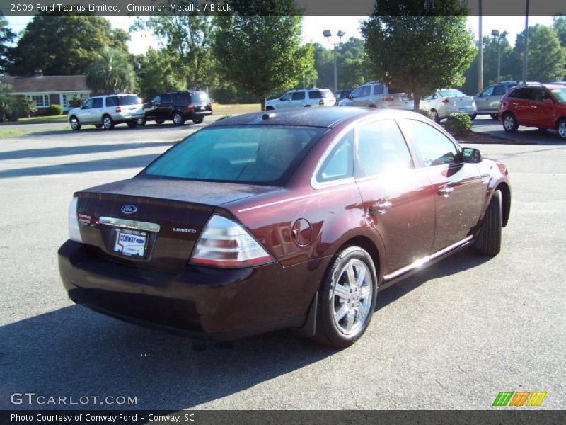 Cinnamon Metallic / Black 2009 Ford Taurus Limited