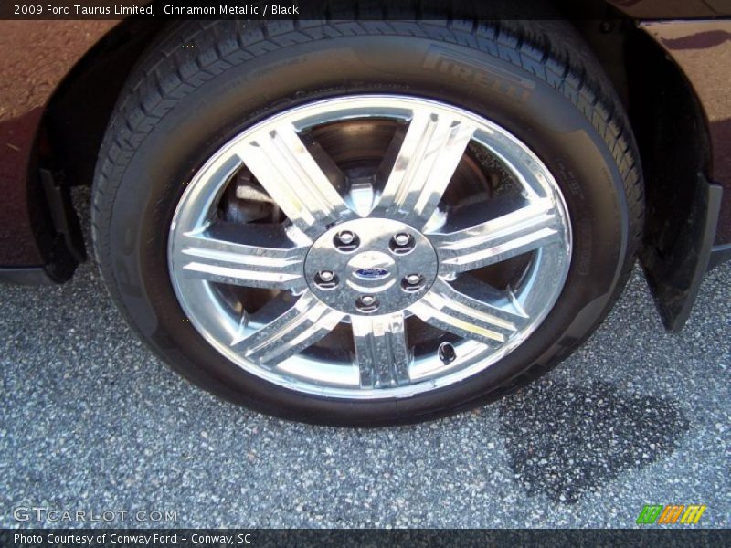 Cinnamon Metallic / Black 2009 Ford Taurus Limited