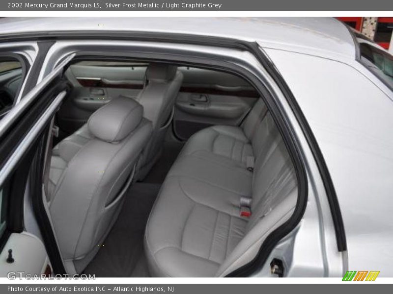 Silver Frost Metallic / Light Graphite Grey 2002 Mercury Grand Marquis LS