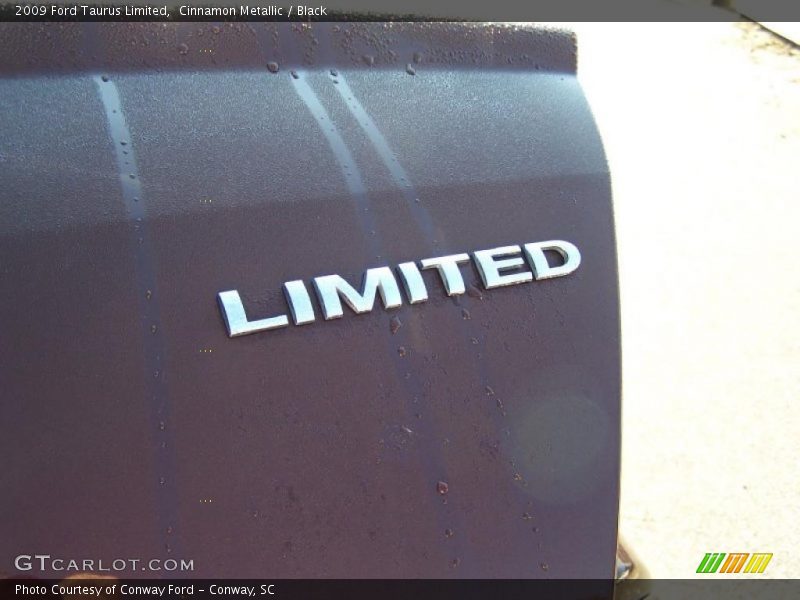 Cinnamon Metallic / Black 2009 Ford Taurus Limited