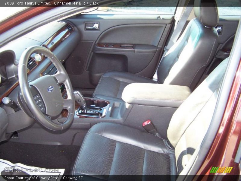 Cinnamon Metallic / Black 2009 Ford Taurus Limited
