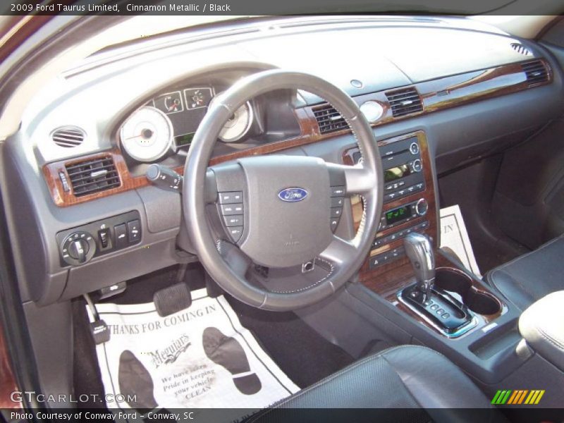 Cinnamon Metallic / Black 2009 Ford Taurus Limited