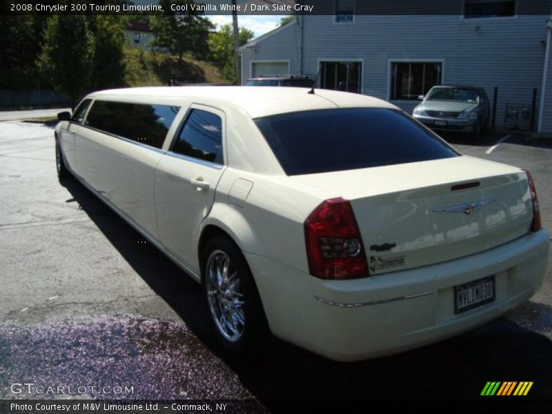 Cool Vanilla White / Dark Slate Gray 2008 Chrysler 300 Touring Limousine
