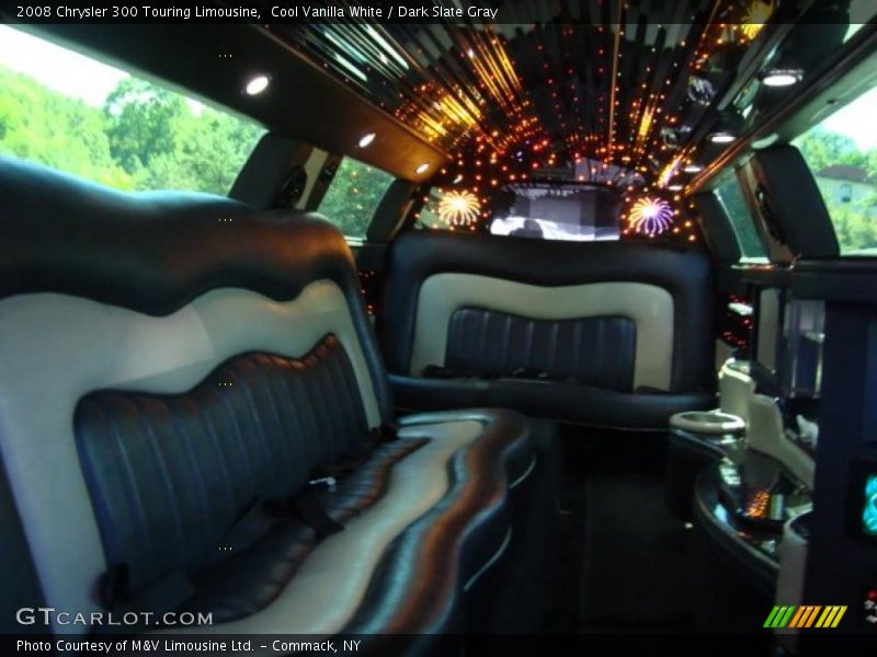 Cool Vanilla White / Dark Slate Gray 2008 Chrysler 300 Touring Limousine