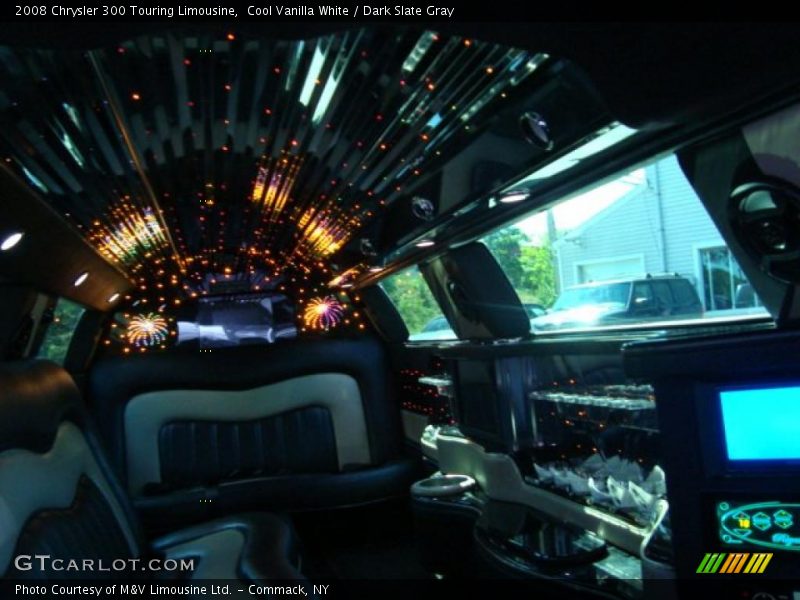 Cool Vanilla White / Dark Slate Gray 2008 Chrysler 300 Touring Limousine